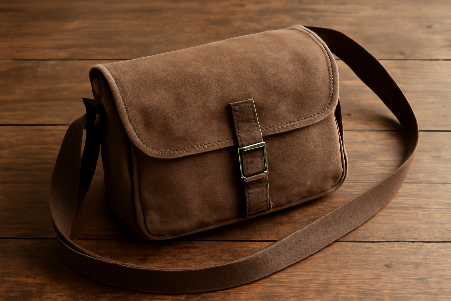 magasindemode-coach-sac-intemporel sac bandoulière posé sur une table en bois
