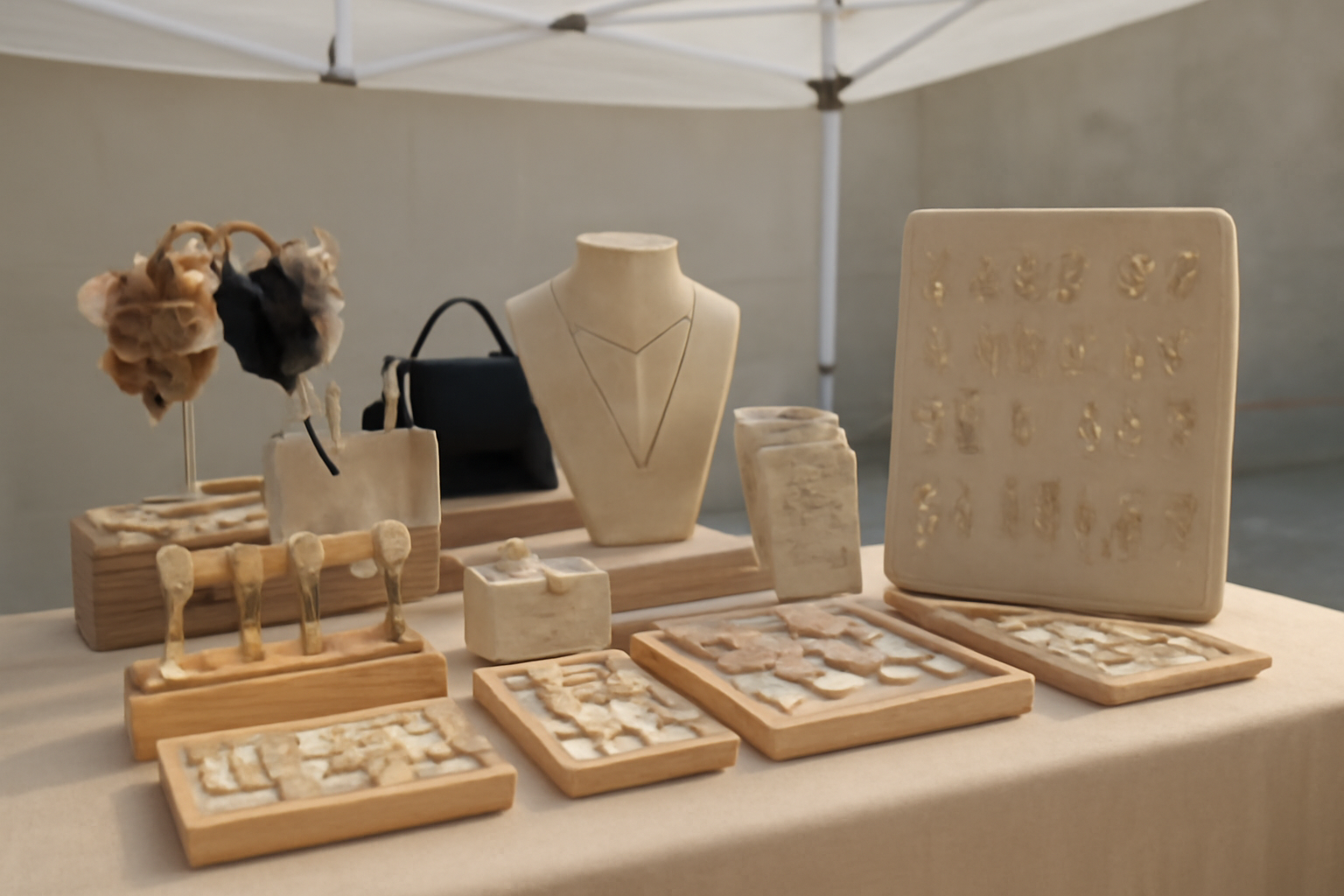 magasindemode-popups-createurs-ce-mois stand pop-up avec bijoux et accessoires exposés