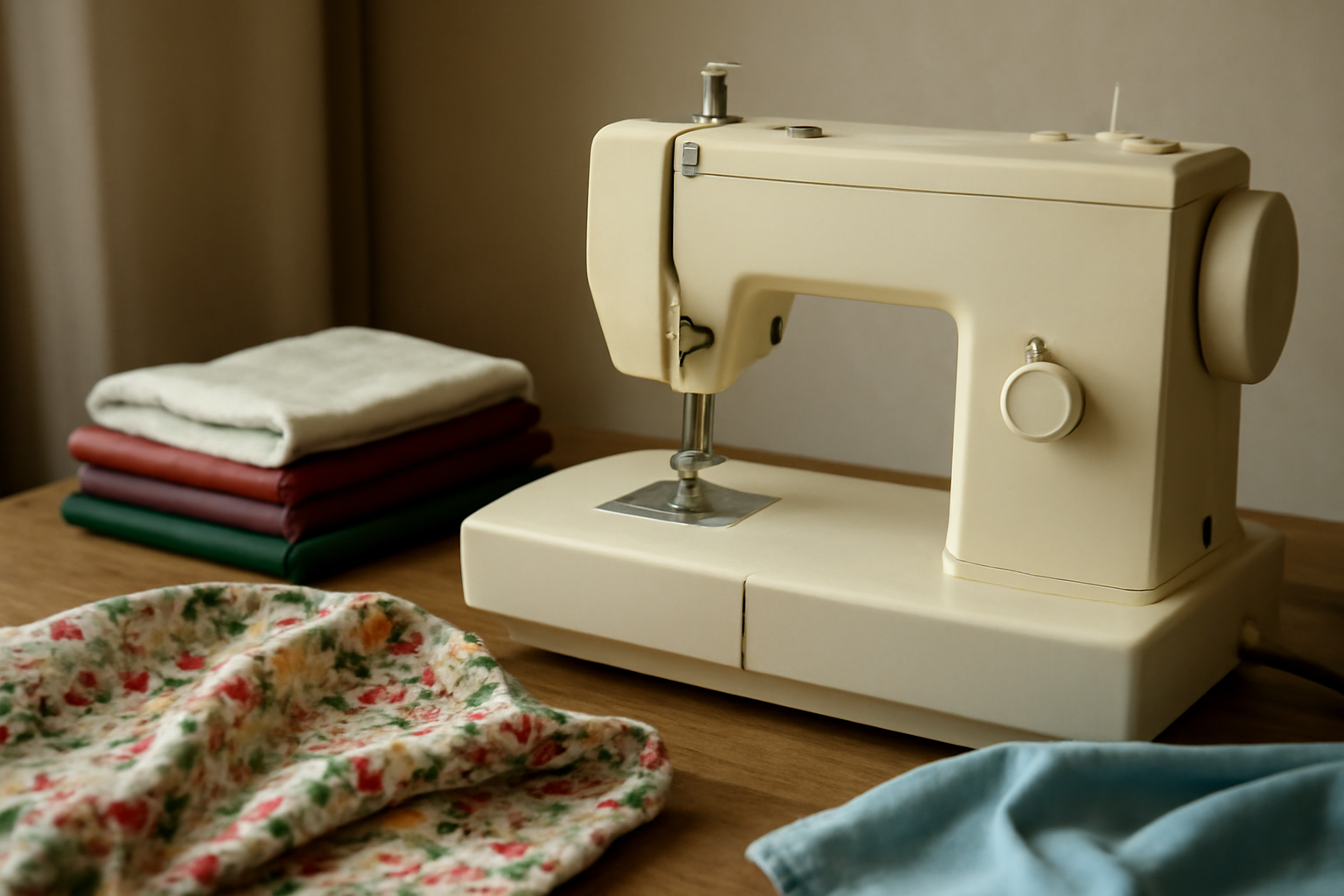 magasindemode-reperer-bon-retoucheur-local machine à coudre et tissus sur table