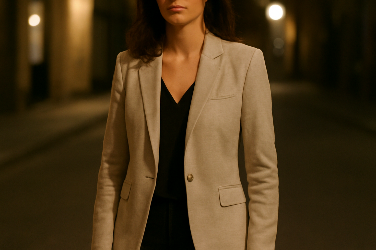 magasindemode-blazer-mariage-decontracte personne portant blazer léger en soirée