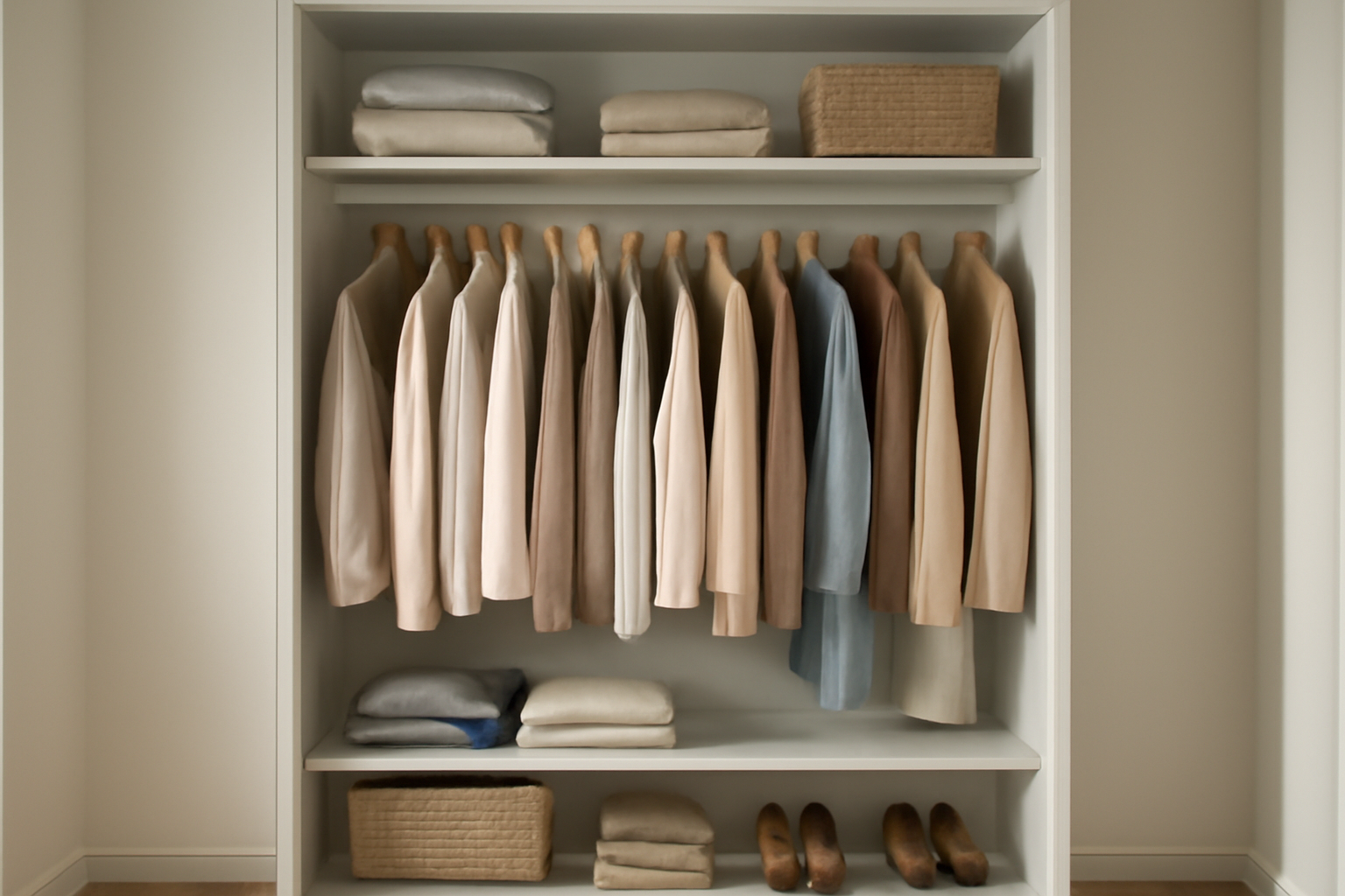 magasindemode-optimiser-petit-dressing-espace penderie bien organisée dans un espace réduit